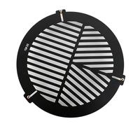 XINYIN Lega di alluminio Piastra Bahtinov con guide scorrevoli | Stabile e portatile migliora l'osservazione astronomica in metallo Fishbones Plate