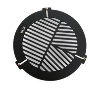 XINYIN Lega di alluminio Piastra Bahtinov con guide scorrevoli | Stabile e portatile migliora l'osservazione astronomica in metallo Fishbones Plate