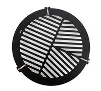 XINYIN Lega di alluminio Piastra Bahtinov con guide scorrevoli | Stabile e portatile migliora l'osservazione astronomica in metallo Fishbones Plate
