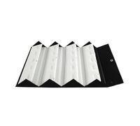 XINYIN Organizzatori di gioielli con spazi dedicati Versatile PU Leather Jewelry Storage Box con tasche personalizzabili per viaggi