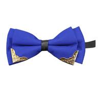 XINYIN Papillon in poliestere testurizzato al tatto con cinturino regolabile per riunioni di lavoro, occasioni serali, elegante papillon per testimoni dello sposo, C, Taglia unica