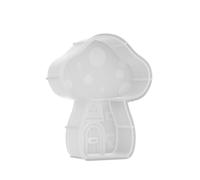 XINYIN Stampi per Candele in Silicone Casa Funghi Stampi Gesso Gypsum in Resina Epossidica Fatta Candele Fatte A Mano Decorazioni La Casa