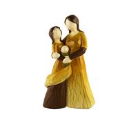 XINYIN Statue Madre Statua Significativa Dono Sentimentale Dipinto A Mano Dipinto A Mano E per Bambini Dono La Festa della Mamma Mamma E Le Figurine Bambini