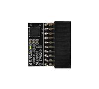 XINYIN TPM1.2 Modulo di Sicurezza Crittografia Scheda Remota 20Pin LPC Trusted Platform Integrazione Adattatore Computer Sostituzione Scheda Madre Chip di Sicurezza