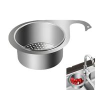 XINYOUZEFA Faucet Hanging Filter Basket, Cestello per Lavello A Forma di Cigno in Acciaio Inossidabile, Filtri per Lavello, Multifunctional Drain Basket for Fruit, Vegetable