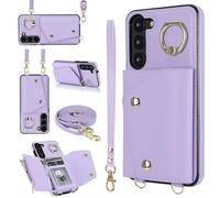 xinyunew Cover con Collana Compatibile con iPhone 17 Pro,Case con Laccio per Il Collo Custodia con Cordino,Custodia in Silicone (per iPhone 17 Pro) - (PRODUCT) Viola