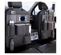 XINYUNFEI Auto Organizzatore Seggiolini per Toyota RAV4 Camry Land Cruiser, Protezione Sedile Auto Bambini, Organizer Auto Sedile Posteriore, Impermeabile Accessori Interni(Black,Two)