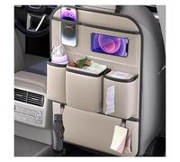 XINYUNFEI Auto Organizzatore Seggiolini per Toyota RAV4 Camry Land Cruiser, Protezione Sedile Auto Bambini, Organizer Auto Sedile Posteriore, Impermeabile Accessori Interni(Beige,One)
