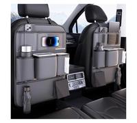 XINYUNFEI Auto Organizzatore Seggiolini per Toyota Rav4 RAV 4 Hybrid Limited Prime, Protezione Sedile Auto Bambini, Organizer Auto Sedile Posteriore, Impermeabile Accessori Interni(Grey,Two Storage)