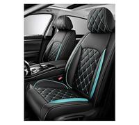 XINYUNFEI Coprisedili Auto Anteriore per Hyundai i10 i-10 / i10 N Line 2013-2026, Coprisedili Auto Pelle, Set completo Copri-sedile Impermeabile, Coprisedile Anteriori 2-Posti(Blue-Green)