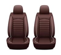 XINYUNFEI Coprisedili Auto Anteriore per Vw Tiguan 2016-2023 SEL R-Line Elegance, Impermeabile Coprisedili Universale, Set Coprisedile Anteriori Set Coprisedili Protezioni 2-Posti(Brown)