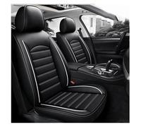 XINYUNFEI Coprisedili Auto per Jeep Renegade 2012-2026, 5 Posti Pelle Traspirante Impermeabile Coprisedile Anteriori Posteriori, Resistenti Facili Installare Pulire Sedili Accessori(Black+White)