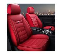 XINYUNFEI Coprisedili Auto per KIA Rio Ⅲ Hatchback 2011-2017, 2 Posti Pelle Traspirante Impermeabile Coprisedile Anteriori, Resistenti Facili Installare Pulire(Red)
