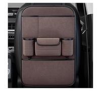 XINYUNFEI Organizzatore for Sedili Auto for Audi A4 A5, Organizer Bambino for Sedile AUT, lipermeabile Sedile Posteriore Auto Organizzatori,Molto Spazio di archiviazione(Luxury Brown,One Storage)