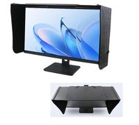 Xinzhai Parasole antiriflesso for Monitor di Computer, Visiera Parasole Pieghevole for Monitor di Computer Desktop, Protezione della Vista, Protezione della Privacy, for Lavoro al Computer