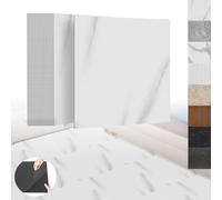 XINZI Piastrelle autoadesive in PVC, per pavimenti in vinile, autoadesive, per pavimenti in vinile, effetto legno, 54 piastrelle in vinile, 5,02 m², per cucina, soggiorno, effetto marmo, grigio