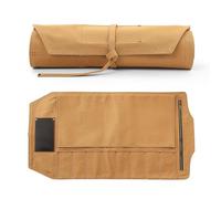 XINZUO Borsa a Rotolo per Coltelli 78,5cmx41,5cm, Bcustodia per Coltelli | 8 Scomparti per Contenere Gli Strumenti da Cucina, 16oz Ispessito Tela, Borsa Porta di Coltelli da Chef (Senza Coltello)
