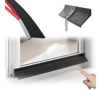 Xinzyxx Barriera in Gomma per Finestre Esterne, Guarnizione Antipioggia in Gomma per Finestre Tagliabile, Drip Guard, Protezione Antipioggia per Prevenire Le Infiltrazioni D'acqua(5m(16.4ft),5.5cm)