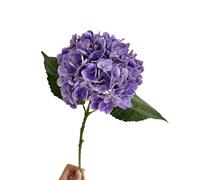 XIOANG artificiale realistico Hortensia per, Purple