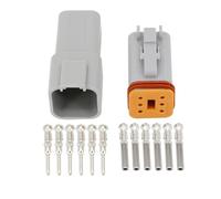 XIOKLM 1 / Connettore DT DT06-2S/DT04-2P 2P 3P 4P 6P 8P 12P elettrico impermeabile motore auto con perni 22-16AWG(DT06-6S DT04-6P)