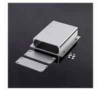 XIOKLM 1 / Custodia monopezzo for scatola strumenti PCB in alluminio con orecchie Giunzione prodotti fai-da-te(1 set of silver box)