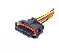 XIOKLM 2 3 4 5 6Pin .5MM Auto Iniettore Impermeabile Connettore Elettronico Cablaggio Sensore Spina Femmina 1928404627 1928403698(6P Wire Harness,1 Pc)