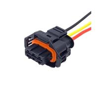 XIOKLM 2 3 4 5 6Pin .5MM Auto Iniettore Impermeabile Connettore Elettronico Cablaggio Sensore Spina Femmina 1928404627 1928403698(3P Wire Harness,5 Pcs)