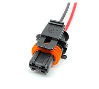XIOKLM 2 3 4 5 6Pin .5MM Auto Iniettore Impermeabile Connettore Elettronico Cablaggio Sensore Spina Femmina 1928404627 1928403698(2Pin B,5 Pcs)