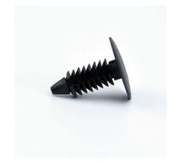 XIOKLM 20/50 pezzi di fissaggio automatico con foro da 8 mm in nylon for auto, fermaglio for paraurti, rivetto in plastica(Size:50 pieces)