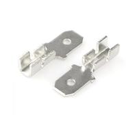 XIOKLM 20 pz Automotive Inserto 250 Terminale/Rame Giunzioni Filo Connettore 6.3 MM Pin A Crimpare DJ615A-6.3A G190(20 Pcs)