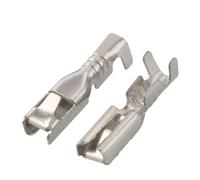 XIOKLM 50/100/200/500 pz 2.8mm Serie Automobile Terminale Femmina Presa Cablaggio Connettore In Rame Spina DJ621-E2.8 * 0.5A(500 pcs)