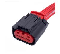 XIOKLM 6Pin Pedale acceleratore automatico Presa impermeabile Connettore sensore Spina cablaggio 1438153-5 1-1419168-1(6P Female A,1 Pc)