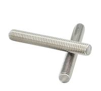 XIOKLM Bullone for asta filettato completo in acciaio inossidabile 304 M3 M4 M5 M6 M8 M10 senza testa completamente metrico Viti con perno Lunghezza 16-500mm(55mm (10pcs),M3)