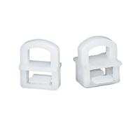 XIOKLM Clip/fissaggio in plastica/auto compatibile Fm500 Auman Dongfeng J6 camion tende puleggia diritta anelli fibbia rivetto(20Pcs CL11)
