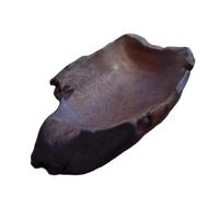 XIOKLM Creativo Scultura In Legno Frutta Ciotola Frutta Secca Noci Ciotola di Stoccaggio Vassoio Candeliere Ornamenti Bar Piatto Stile Naturale Semplice Irregolare