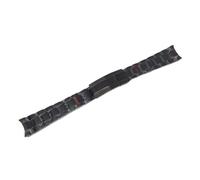 XIOKLM Parti for accessori for orologi con cinturino a scorrimento da 20 mm in acciaio inossidabile argento oro rosa nero(Polish F)