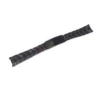 XIOKLM Parti for accessori for orologi con cinturino a scorrimento da 20 mm in acciaio inossidabile argento oro rosa nero(Brush f)
