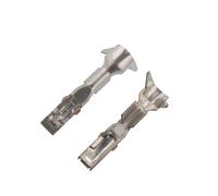 XIOKLM Terminale for cavo a crimpatura automatica da 20 pezzi, femmina allentata, pin 1,5 mm, connettore for altoparlante faro(20 Pcs)