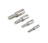 XIOKLM Vite cilindrica con esagono incassato M5 M6 M8 M10 M12 M14 M16 Vite di collegamento Vite cilindrica ispessita a coda lunga Dado pneumatico (acciaio al carbonio, M5 x 8 x 44 (5 pezzi)