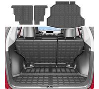 Xipoo Fit 2012-2016 Honda CRV Cargo Liner Posteriore Zerbino TPE Tronco Mat per 2012 2013 2014 2015 2016 Honda CRV Accessori (Cargo Mat +Schienale)