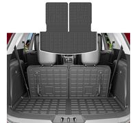 xipoqix 6&7 Seats Cargo Mat Compatible with 2020-2025 Ford Explorer Cargo Liner Trunk Mat Backrest Trunk Liner Replacement for 2020-2025 Ford Explorer Accessories