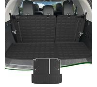 xipoqix Tappetino per bagagliaio con tappetino per schienale compatibile con Nissan Pathfinder 2022 2023 per tutte le condizioni atmosferiche Protezione per sedile posteriore TPE Cargo Liner Ricambio