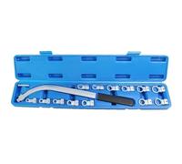 XIPSBJWF Set da 15 chiavi regolabili for cinghia motore auto for smontaggio e montaggio della puleggia folle, strumento speciale for la riparazione di facile da trasportare