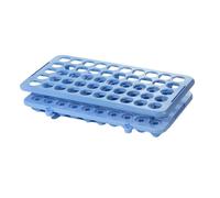 XIPSBJWF Supporto for provette in plastica da 3 Pezzi, da Utilizzare for provette da Laboratorio da 5 ml/10 ml/15 ml, Scatola portaprovette for centrifuga(Blue)