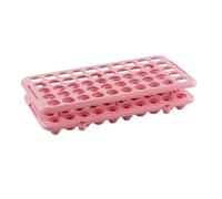 XIPSBJWF Supporto for provette in plastica da 3 Pezzi, da Utilizzare for provette da Laboratorio da 5 ml/10 ml/15 ml, Scatola portaprovette for centrifuga(Pink)