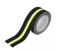 Xiqiggi 10m × 5cm Nastro Antiscivolo, Strisce Antiscivolo per Scale Esterne con Nastro Fluorescente Adesivo Bagliore Nel Buio Luminose per Scale, Gradini, Pavimenti Scivolosi Interno e Esterno