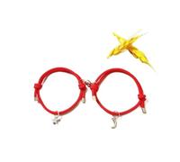 XIRUIFI 2 Pz/set Corda Intrecciata Bracciale Lega Magnete Attacco Coppia Bracciale Un Paio Di Semplici Amore Cuore Bracciale Gioielli, Misura unica, Agata