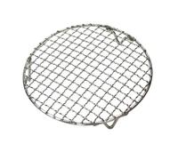 XIRUIFI Rete rotonda in acciaio inox per barbecue e barbecue, griglia rotonda, rete a vapore, per campeggio, escursionismo, all'aperto, rete metallica 1 (29,5 cm)