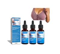 XIRUJNFD 2022 Herbal Bust Up Essential Oil, Anti-Sagging Bust Enlargement Serum Oil, Eliminates Chest Wrinkles, Fast Breast Grow Big Boobs Firming Massage Oil (3Pcs)