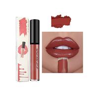 XIRUJNFD Cream Texture Lipstick Waterproof, Long Lasting Moist Lip Gloss Plumper Liquid Lipstick, Waterproof Lipstick (12)